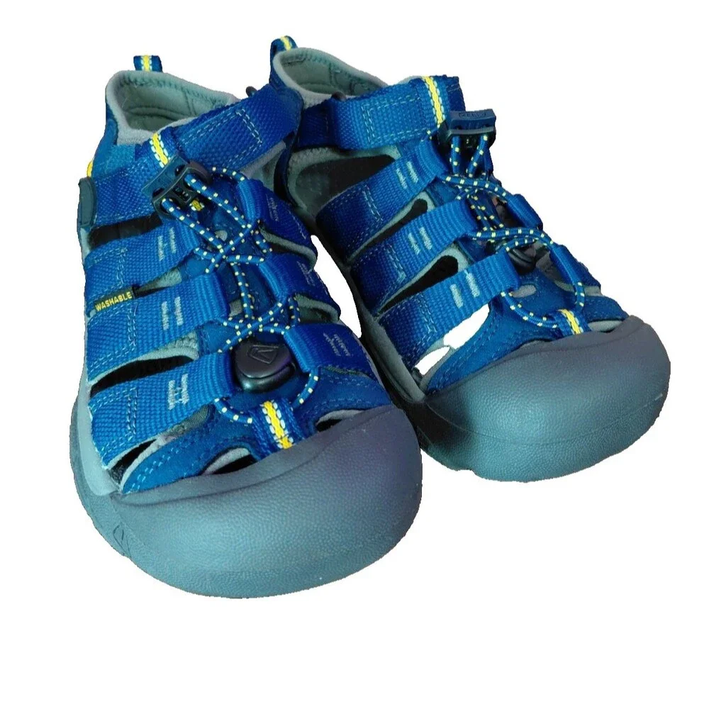 Keen Newport H2 Toddler Size 1 Navy Blue Water Sport Hiking Play Sandals EUC